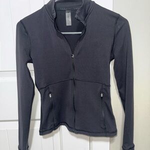 Aritzia Black LIFE Relay Zip-Up Jacket